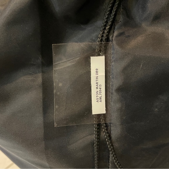 Aston Martin DB9 Black Indoor Car Cover.  Never Used Pristine Condition. - Picture 4 of 6